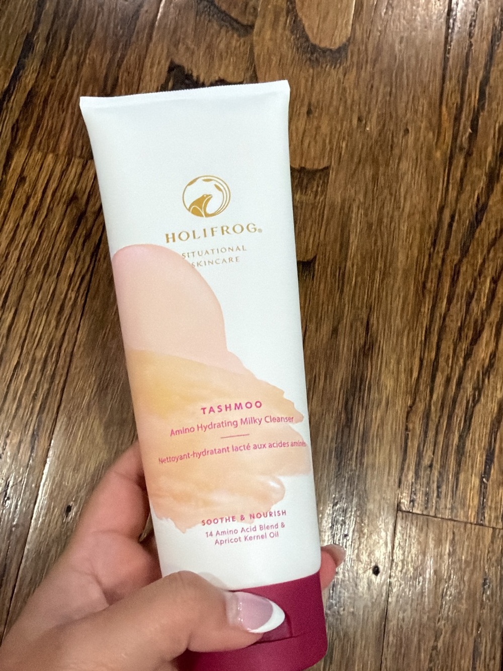 Holifrog Tashmoo Amino Hydrating Milky Cleanser 8oz Soothing Face Wash (04/29)
